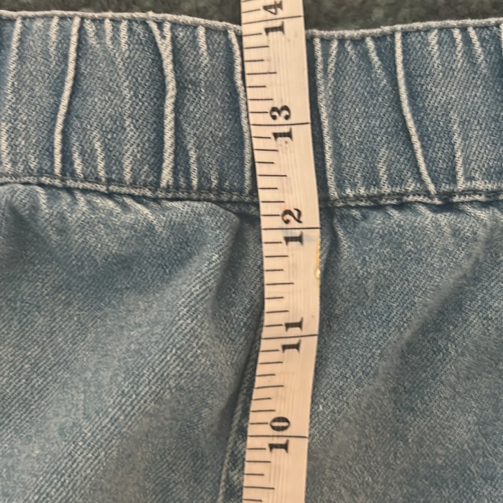 Madewell Denim Easy Pull-On Shorts in Rathmore Wash XL - Picture 9 of 10